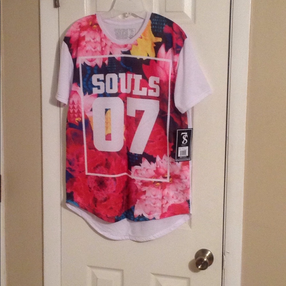 Jersey/tee hi-lo men's tee Sz:M